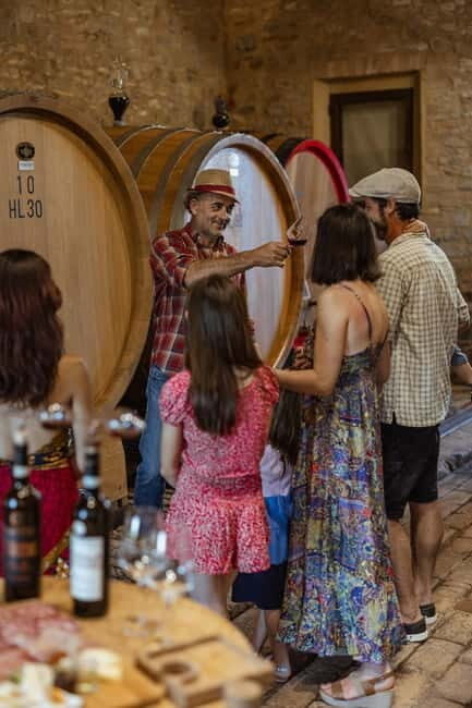 MONTALCINO : Wine Tasting with Tuscan Cold Cuts and Cheese - An Authentic Look at the Montalcino Wine Tasting Experience