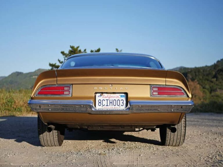 Monterey & Big Sur: 1970 Pontiac Firebird Formula 400 Rental - What to Expect on Your Coastal Journey