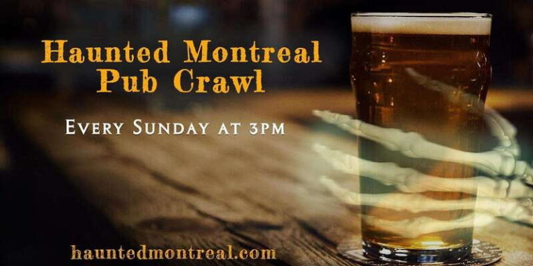 Montreal: Haunted Pub Crawl - Detailed Breakdown of the Tour Stops