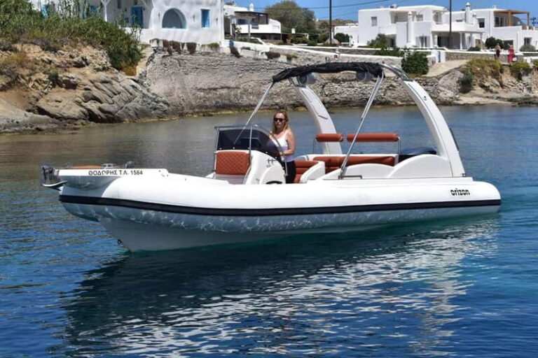 Mykonos: 3 hour Private Boat Cruise to South Coast Beaches - Starting Point and Ease of Access