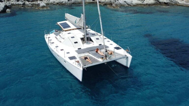 Mykonos: Catamaran Cruises with Lunch and Drinks - Itinerary Breakdown