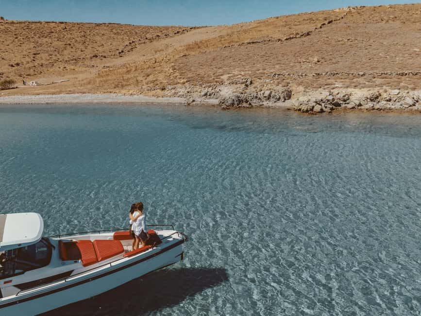 Mykonos: Full Day Boat Trip on an Axopar 37 - Joy Division - Onboard Comforts and Practical Details