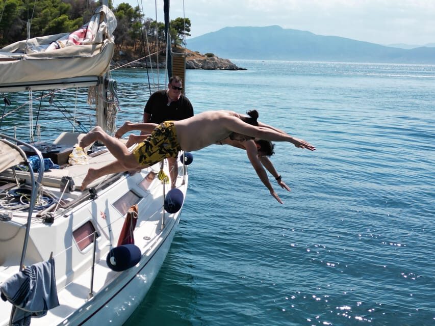 Nafplio Sun Sail Cruises | Half Day-Private | With Full Meal - The Itinerary and What You Can Expect