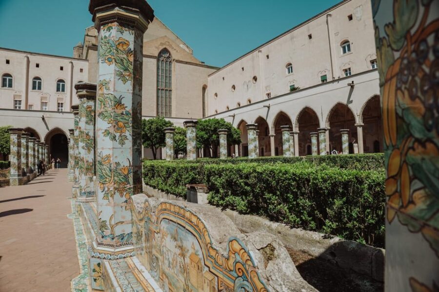 Naples: Santa Chiara Cloister Guided Group Tour - The Itinerary Breakdown
