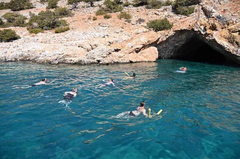 Naxos: Private Boat Trip from Panermos to Rina's Cave - The Boat and Crew