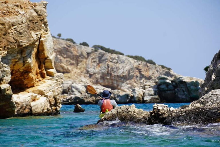 Naxos: Rina Cave Sea Kayak Tour with Snorkeling and Picnic - Breaking Down the Itinerary