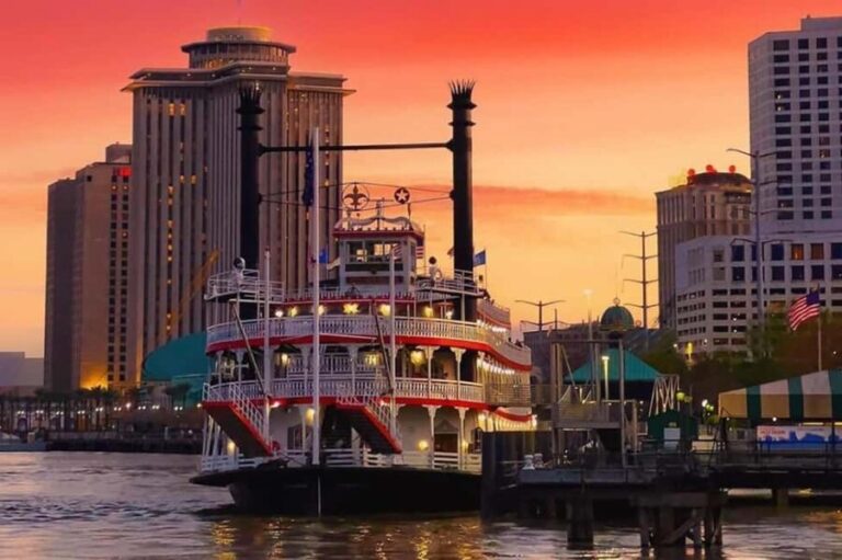 New Orleans: Evening Steamboat Jazz Cruise + Optional Dinner - A Cruise of Sights and Sounds