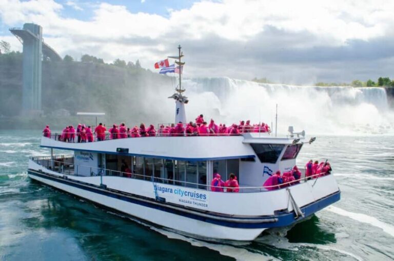 Niagara Falls: Day Tour with Boat & Journey Behind the Falls - Transport and Group Dynamics
