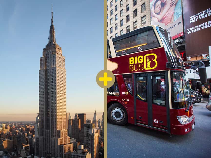 NYC: Empire State Building & 48-hour Hop-on Hop-off Tour - Practical Aspects and Tips