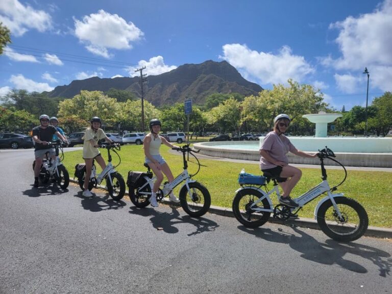 Oahu: Honolulu E-Bike Ride and Diamond Head Hike - Who Will Love This Tour?  