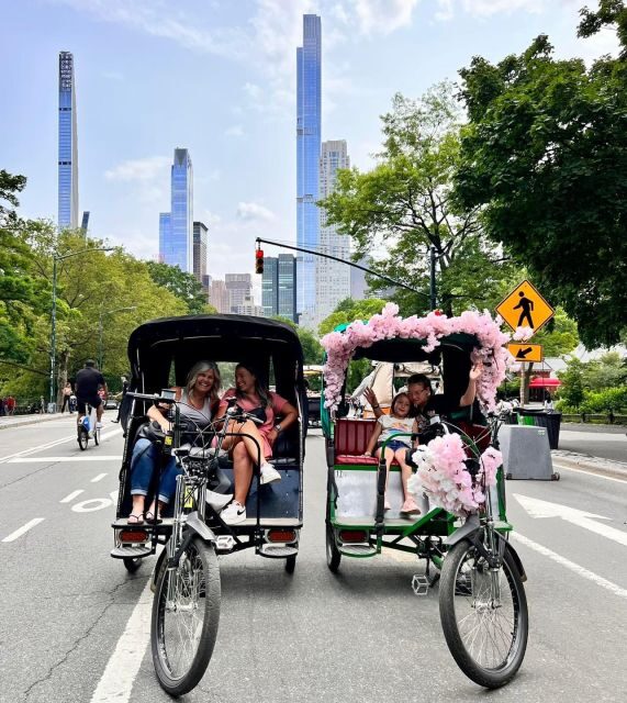 Official Pedicab Guided & Private Tours in Central Park - The Sum Up