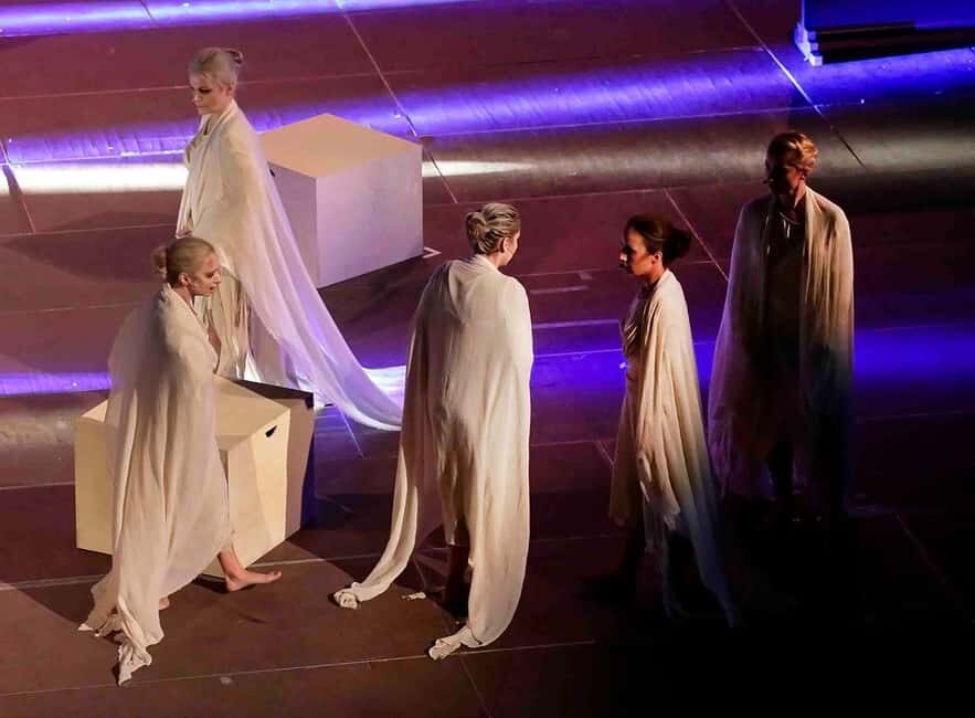 Open-Air Theatre Performance SIX WOMEN in Greek Tragedy - Exploring the Itinerary and Venue