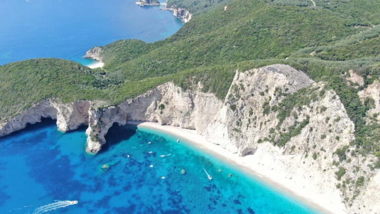 Paleokastritsa: Paradise, Yali Beach & Blue Caves Boat Tour - Unveiling the Sea Caves