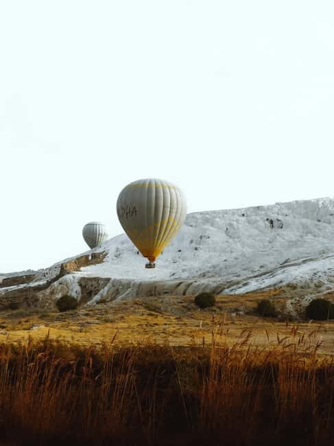 Pamukkale/Cappadocia: Hot Air Balloon Flight /Hotel Transfer - The Flight: Breathtaking Scenery at Sunrise