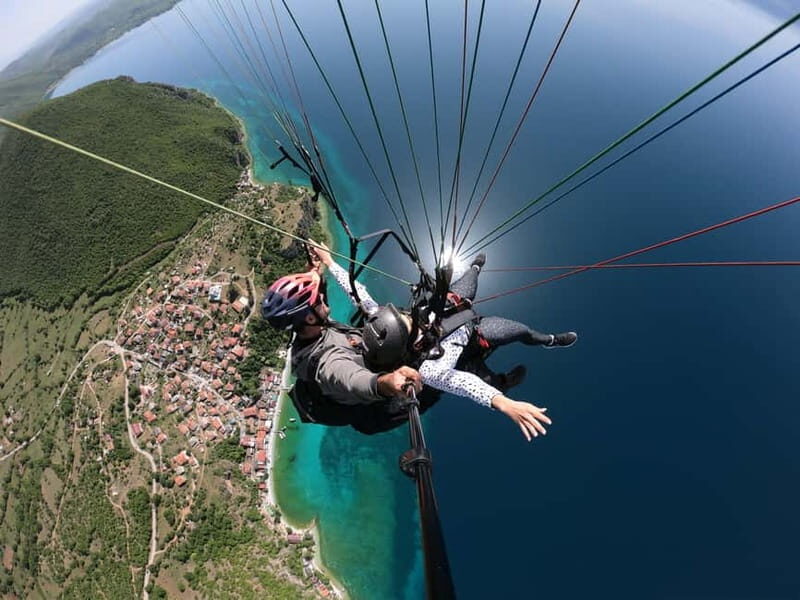 Paragliding Lake Ohrid - The Landing & Photos