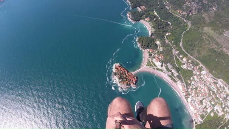 Paragliding Montenegro: Sveti Stefan Air Excursion - The Itinerary Breakdown