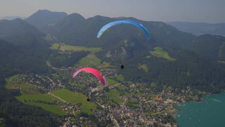 Paragliding Tandem in Salzkammergut / Sound of Music Flight - An In-Depth Look at the Paragliding Experience