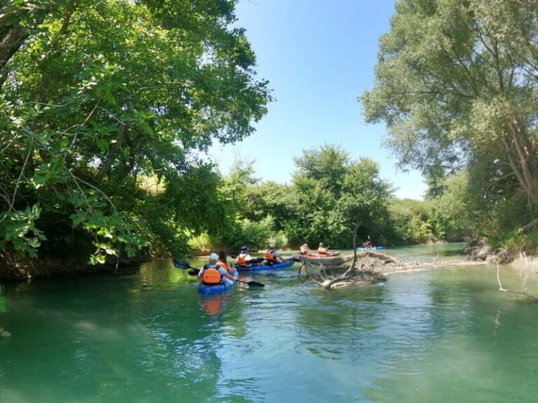 Parga: Acheron River Kayaking Adventure 5.5 km - The Itinerary and Experience Breakdown