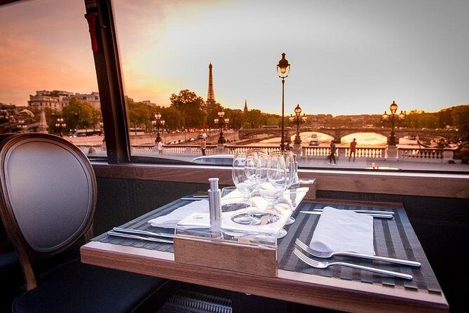 Paris Bustronome Gourmet Sightseeing Dinner on a Panoramic Bus - FAQs