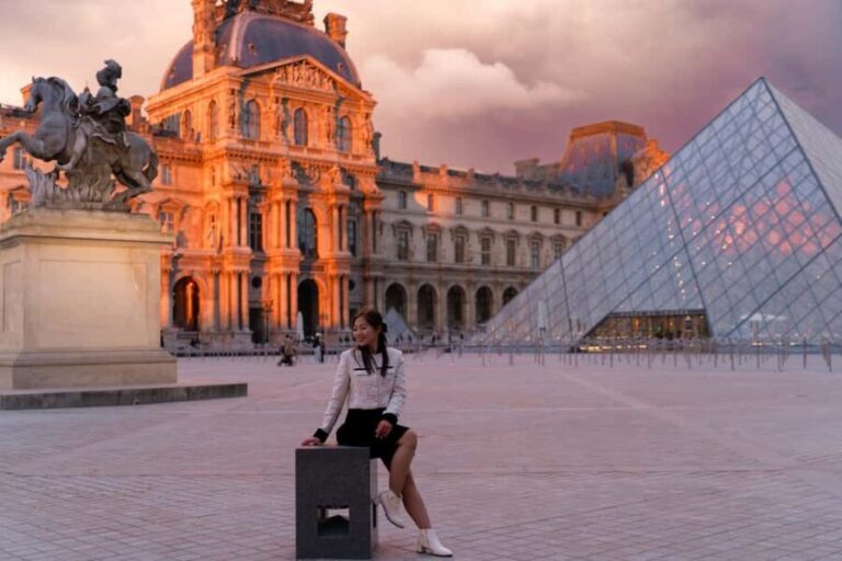 Paris:sunset photoshoot in  of Paris- Louvre Orsay Eiffel - FAQ