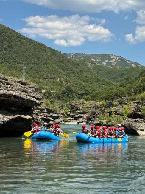 Permet: Rafting Tour with Cliff Jumping and Thermal Baths - An Overview of the Permet Rafting Experience