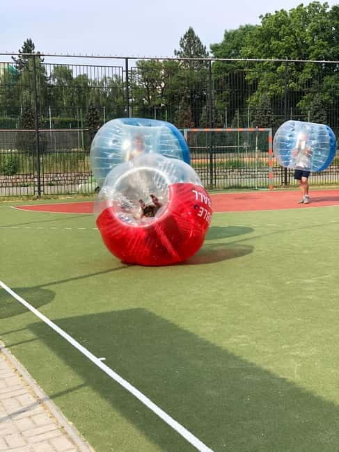 Pilsen: Bubble Soccer - The Venue and Meeting Point