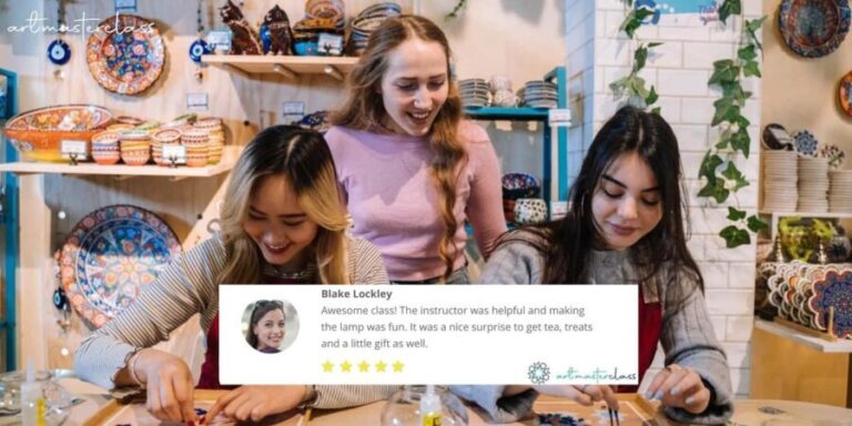 Plantation: Mosaic Lamp Making Workshop - The Value for Money