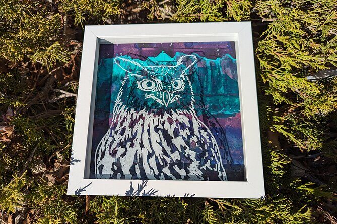 Play with Paint Wildlife Shadow Box Art Class in Estes Park - Who Should Sign Up?  