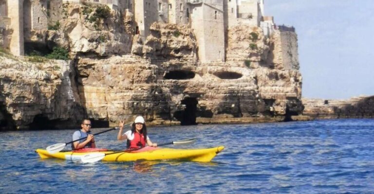 Polignano kayak tour + swimming stop in cave - Authentic Experiences & Tips from Reviews