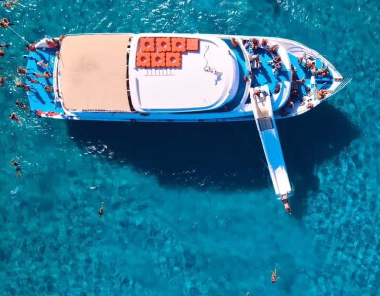 Polis: Paphos & Blue Lagoon Boat Cruise with Waterslide - Practical Details and What to Know