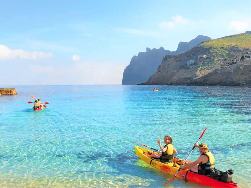 Pollença: Kayak Discovery  Snorkeling and Caves - The Itinerary in Detail