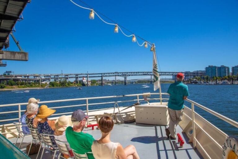 Portland: Happy Hour Sightseeing Cruise - What You Will Experience During the Cruise