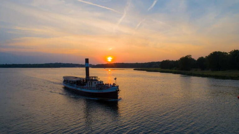 Potsdam: Original steam ship Gustav from 1908. Coal-fired, boat tour - Authentic Reviews and Insights