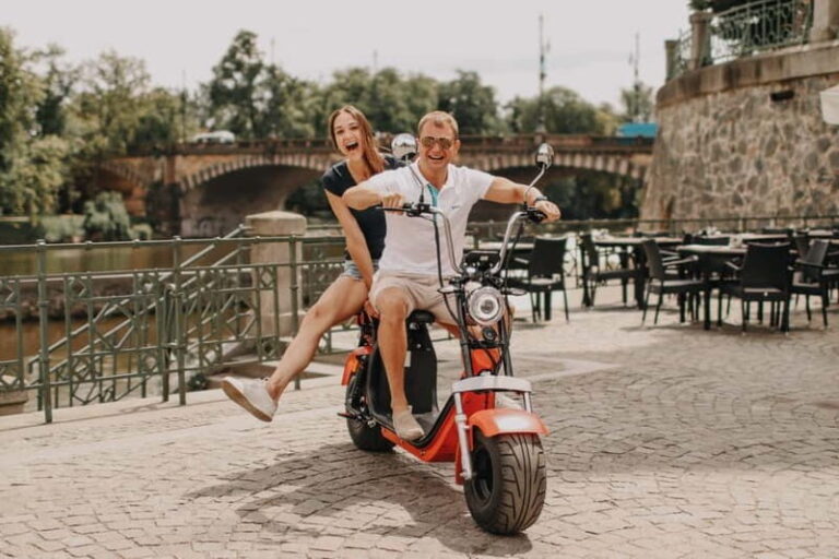 Prague: Guided Fat Tire e-Scooter Tour - The Itinerary Breakdown