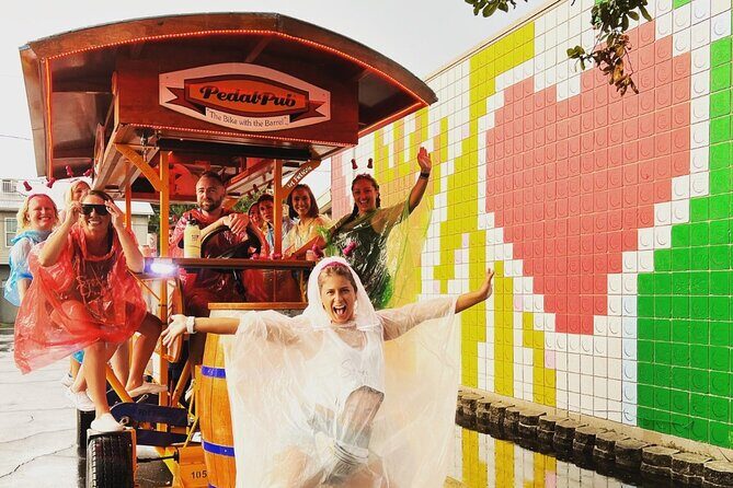 Private Bar Hopping Tour (for 8-15 people) on a Party Bike - The Sum Up