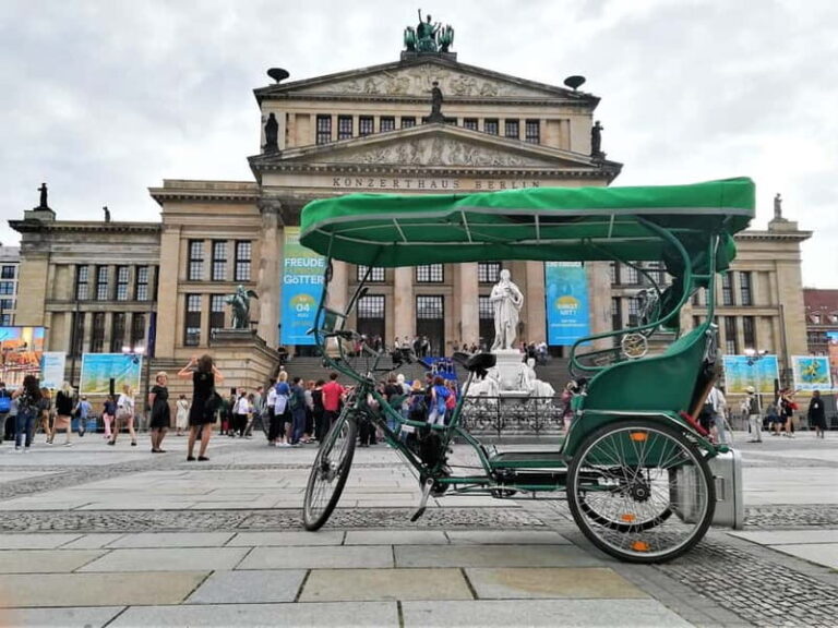 Private Berlin Rickshaw- Historical Berlin Up to 6 People - Real Traveler Insights and Tips