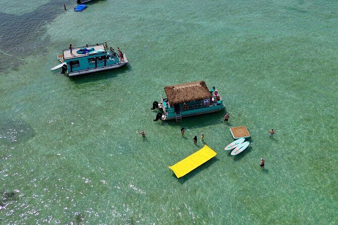 Private Crab Island 18 Passenger Tiki Pontoon Adventure - The Itinerary: A Closer Look