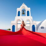 Private Flying Dress Photoshoot Santorini With Pickup - The Photo Experience in Detail
