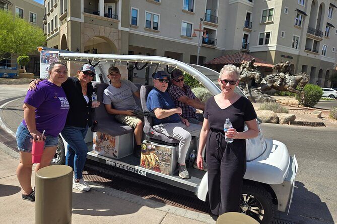 Private Golf Cart Tour of Old Town Scottsdale : 2 Guest Minimum - Exploring Scottsdale’s Old Town on a Golf Cart