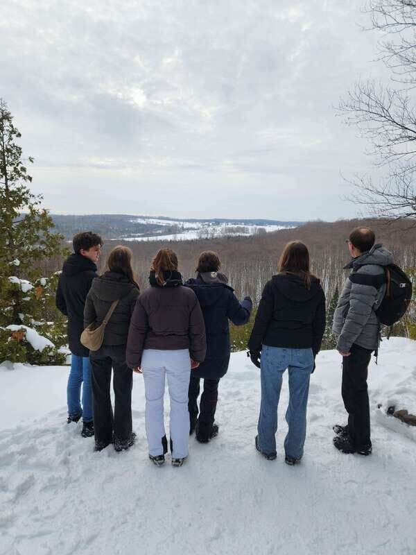 Private Nottawasaga Bluffs Caves Snowshoe-Creemore/Collingwd - Comparing Nottawasaga Bluffs to Singhampton Caves Tours