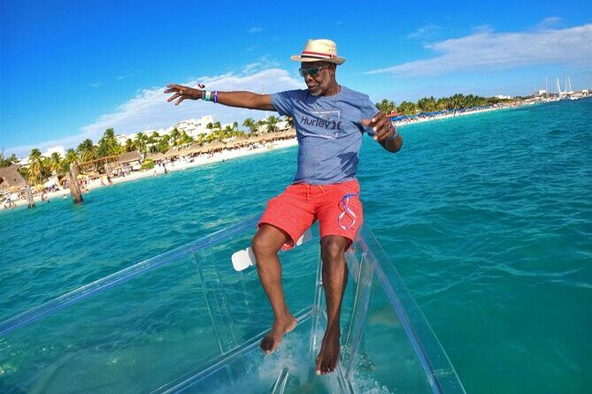 Private tour of Isla Mujeres and Reefs by Crystal Boat - The Itinerary in Detail