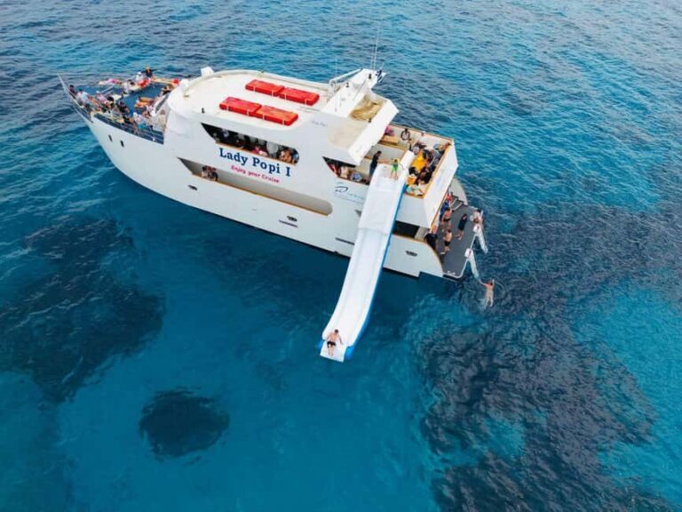 Protaras: LADY POPI Sea Cruise: Turtles, Caves & Water Slide - The Practicalities: What You Should Know