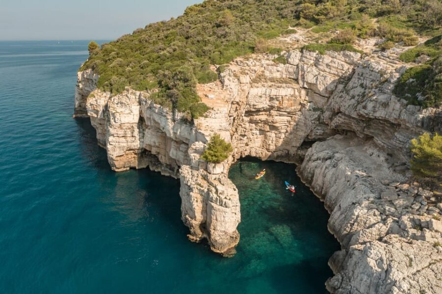 Pula: Cave and Islands Kayak Tour, Snorkeling and Drinks - What to Expect: The Full Experience