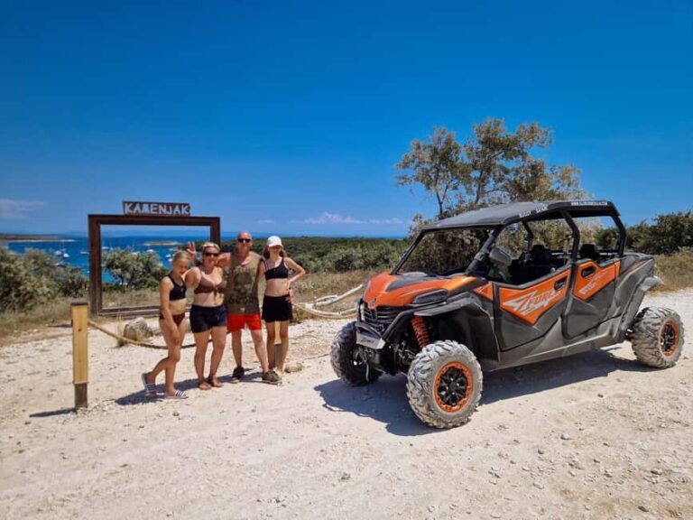 Pula: Family Buggy 4-seater 2.5h Kamenjak Tour & Safari Bar - The Experience from a Traveler’s Perspective