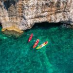 Pula: Kayak Adventure with Cave & Island Snorkeling - Starting Point and Initial Kayak Ride