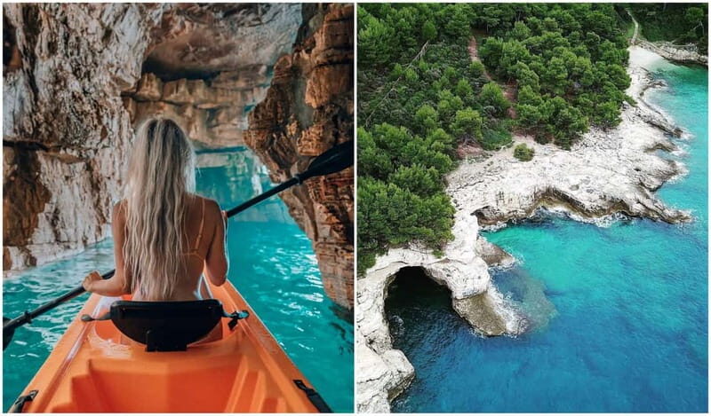 Pula: kayak tour, Seagulls rocks, military zone, snorkeling - The Value of the Experience