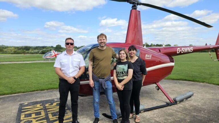 Redhill: 25-Minute Kent Heritage Helicopter Tour for 3 - The Itinerary: A Flight Through History and Beauty