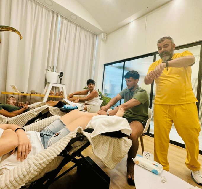 Reflexology Couples Workshop in Crete - What Participants Say