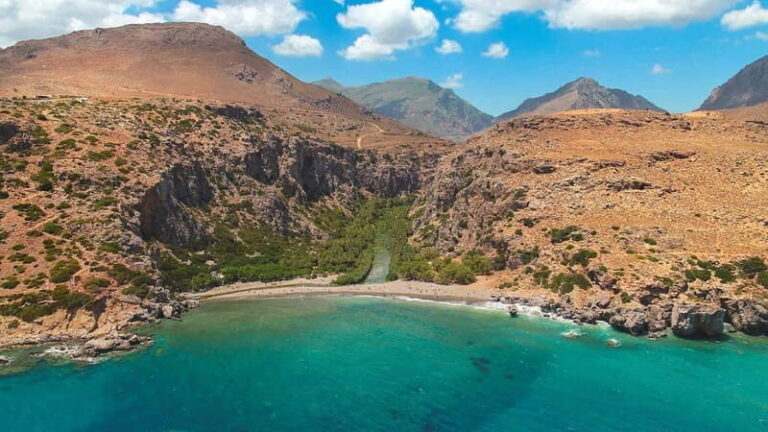 Rethymno Bali/Panormo:Preveli Palm Beach-Waterfall-Monastery - An Authentic Journey into Crete’s Diverse Landscapes