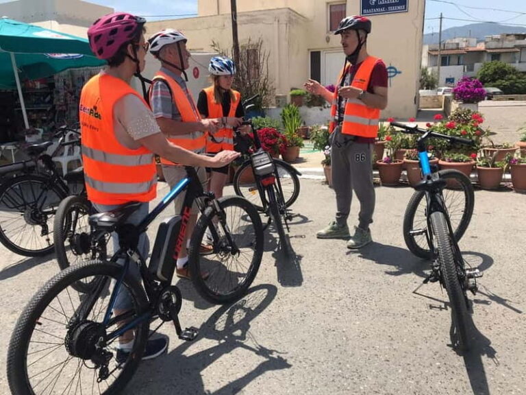 Rethymno: Guided e-Bike Tour on Mili Gorge and soft drinks - An In-Depth Look at the Rethymno e-Bike Experience